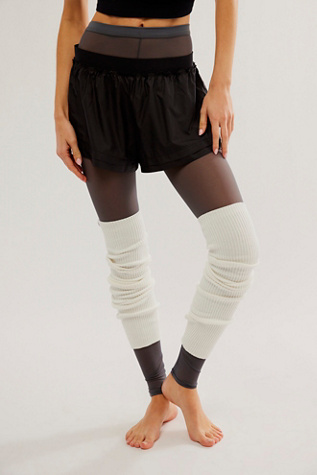 Jule Meshie Tight at Free People in Charcoal, Size: Small
