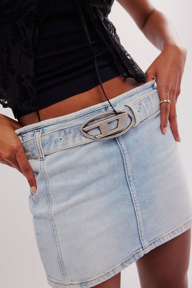 Diesel De-Flip-S Mini Skirt | Free People