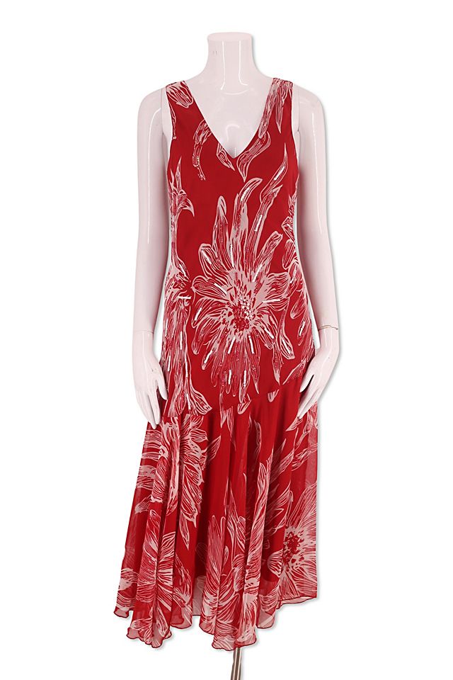white christmas dresses SHEER SPLENDOR 30s Bias Cut Chiffon Dress • Medium – Love Street Vintage