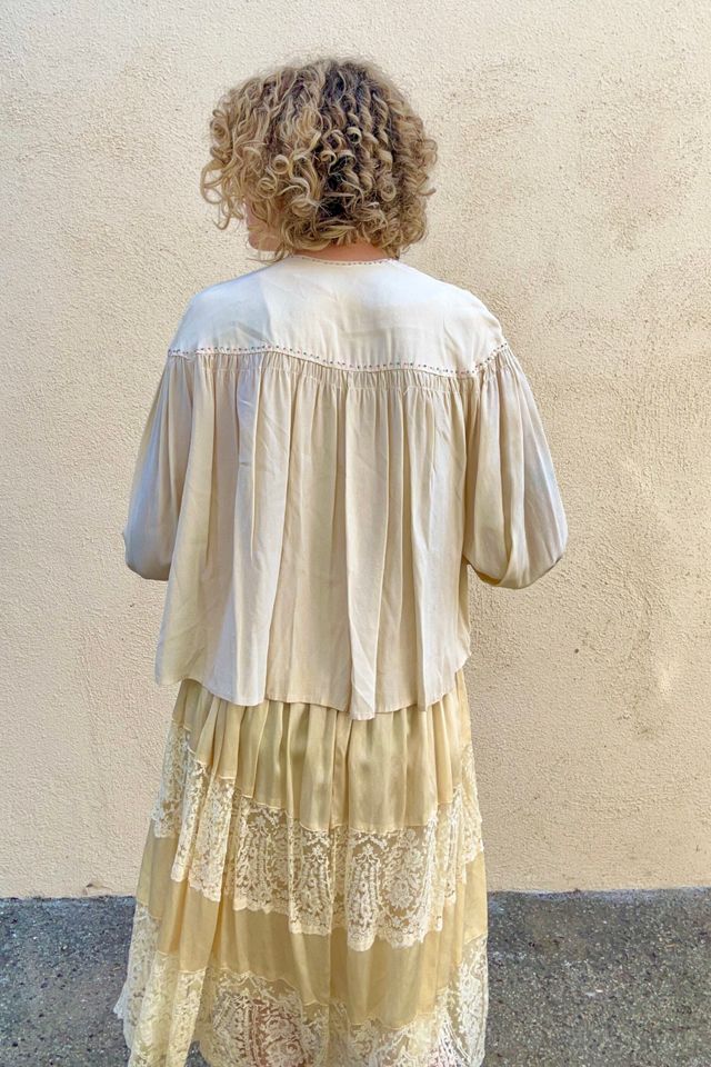 Victorian Cream Lace Dress Selected by The Curatorial Dept. #3