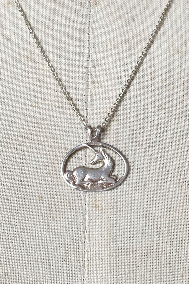 Brand Avenue 925 Silver Love Unicorn Pendant main image 0