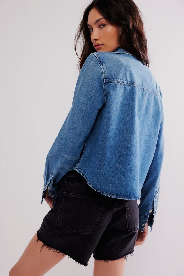 RE/DONE Slim Denim Shirt #1