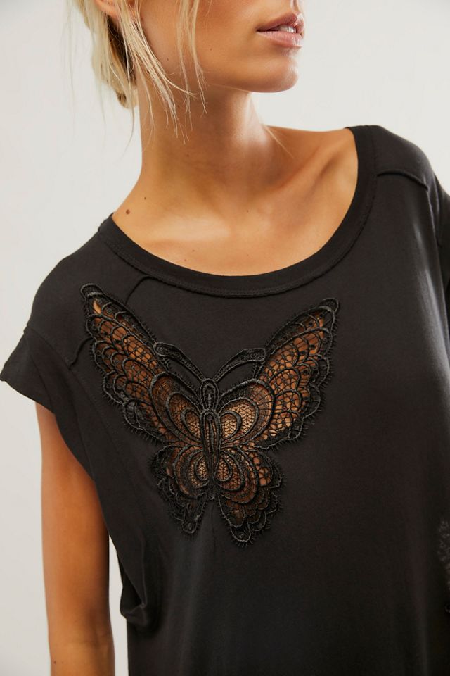 T-shirt maxi Tricia Fix Butterfly #2