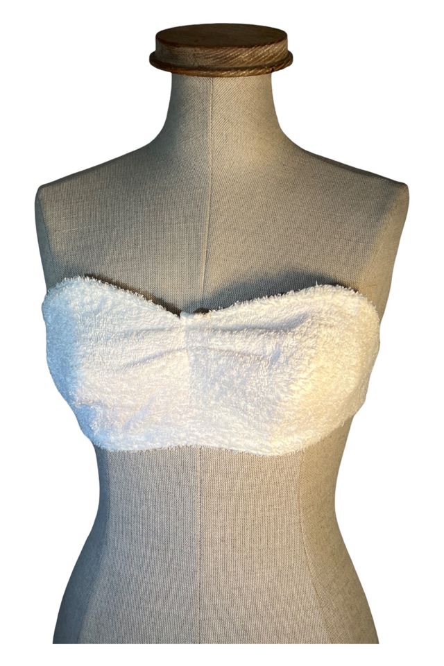 Well Worn Art Vintage 1960s Terry Cloth Bra Top