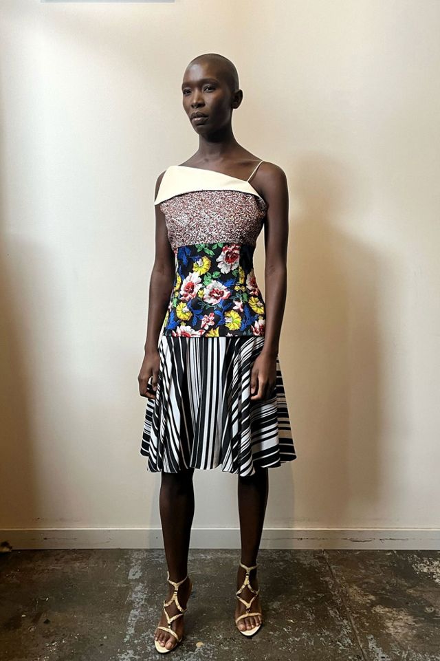 Dior 2024 print dress