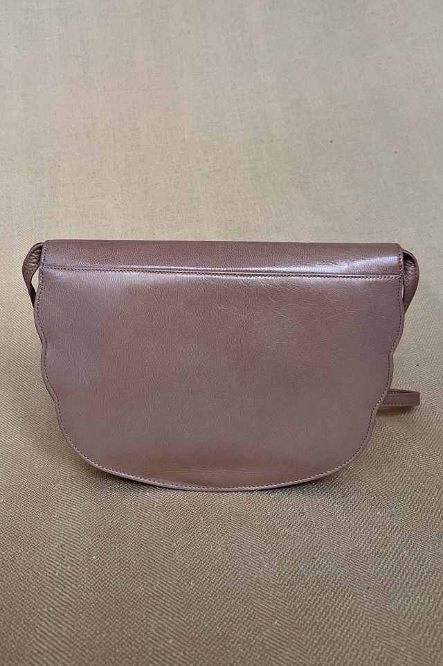 Free People Vintage Coach Brown Leather Purse