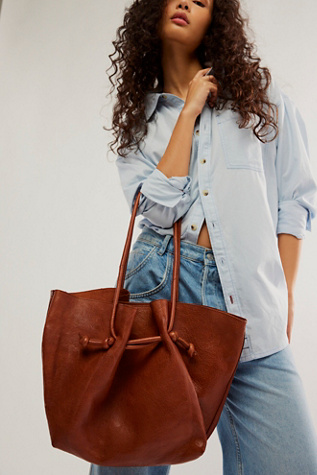 Head Over Heels Tote by FP Collection at Free People in Cognac