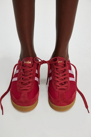 Gola Tornado Trainers Shoe At Free People In Deep Red/Candy, Size: US 7.5