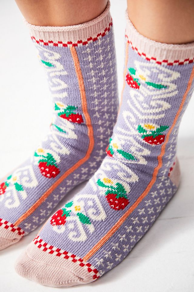 Fruity Nordic Socks #1