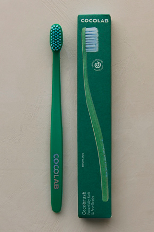Зубная щётка Cocolab Cocobrush, цвет: Яркий нефритовый — фото 3