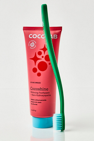 Зубная щётка Cocolab Cocobrush, цвет: Яркий нефритовый — фото 2