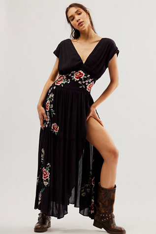 Free people wrap dress best sale