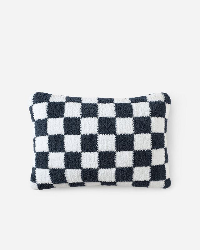 Sunday Citizen Checkerboard Mini Pillow #1