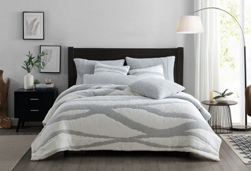 Sunday Citizen Snug Lumbar Pillow by Free People in Grey, Size: 14" x 36"