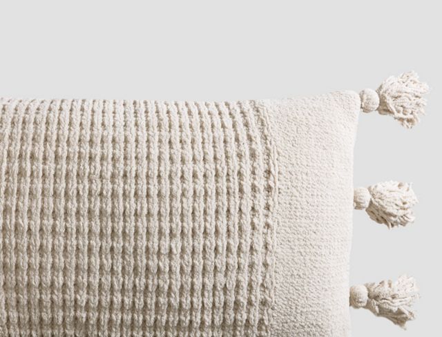 Sunday Citizen Braided Pom Pom Lumbar Pillow #3