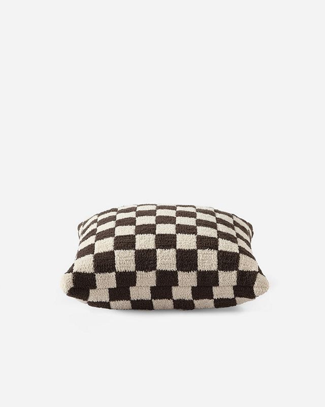 Sunday Citizen Checkerboard Throw Pillow #2