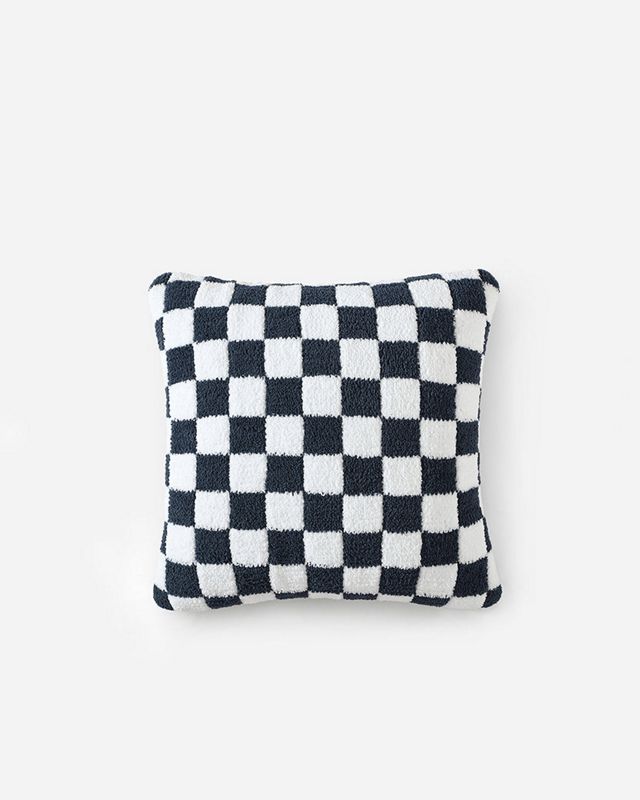 Sunday Citizen Checkerboard Throw Pillow #1