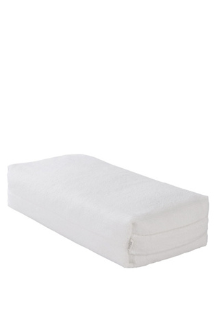 Sunday Citizen Crystal Bolster Pillow by Free People in White