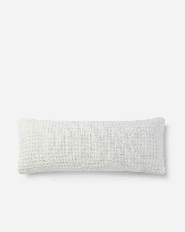 Sunday Citizen Snug Waffle Lumbar Pillow #1