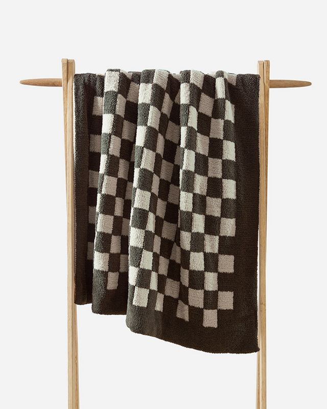 Sunday Citizen Checkerboard Throw #1