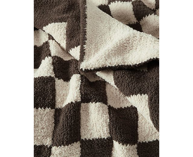 Sunday Citizen Checkerboard Throw #2