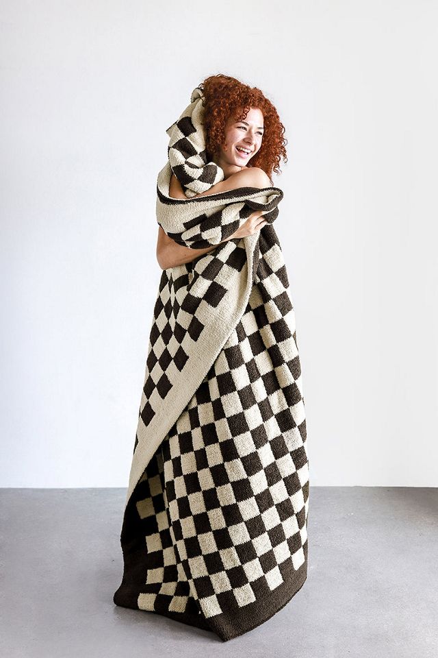 Sunday Citizen Checkerboard Throw #4