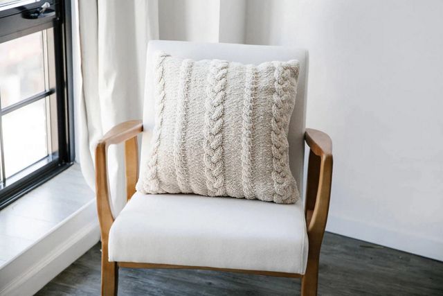 Sunday Citizen Braided Throw Pillow #4