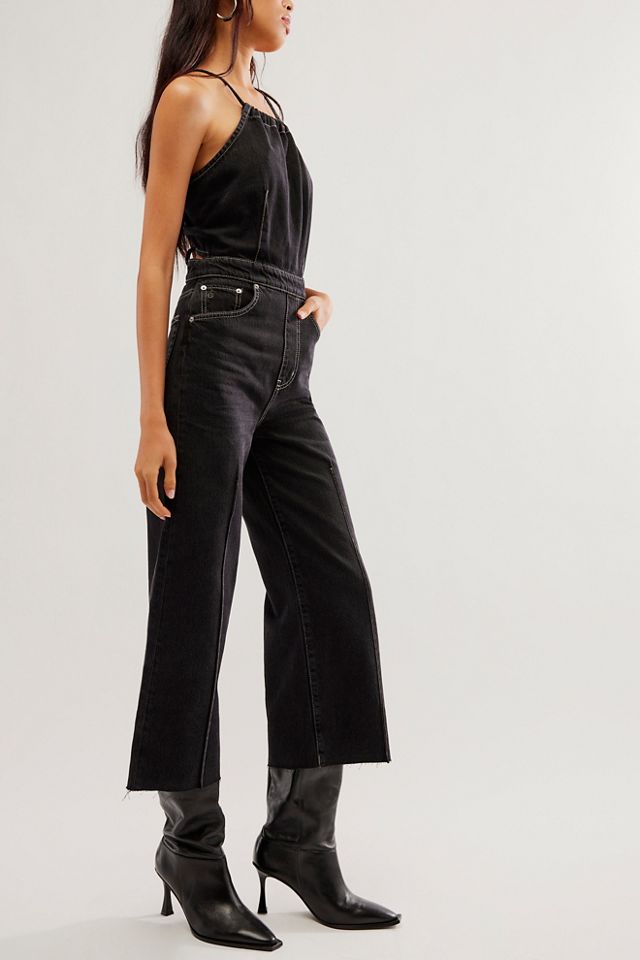 Free people halter jumpsuit online