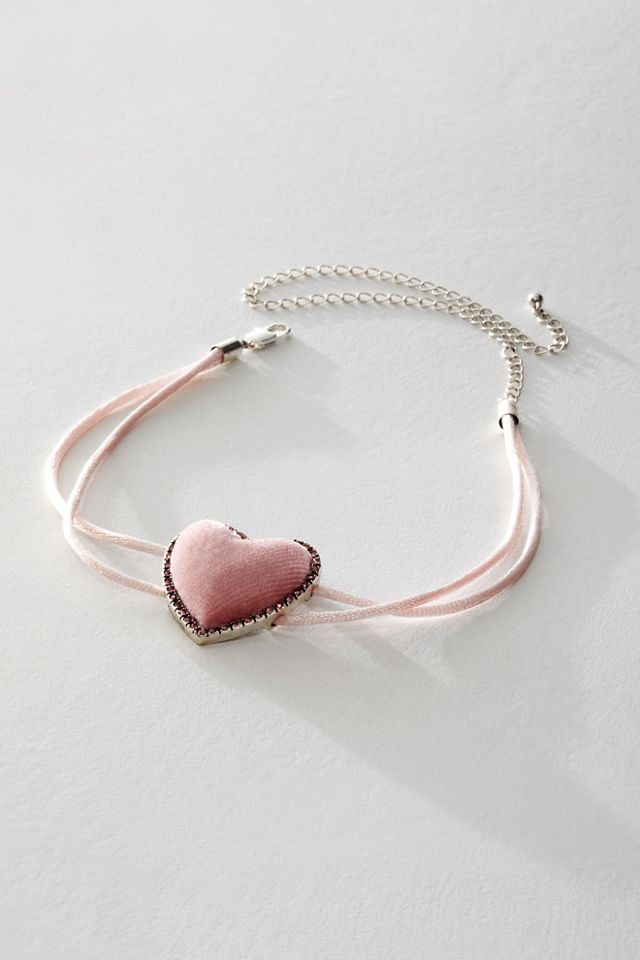 Velvet Heart Choker #1
