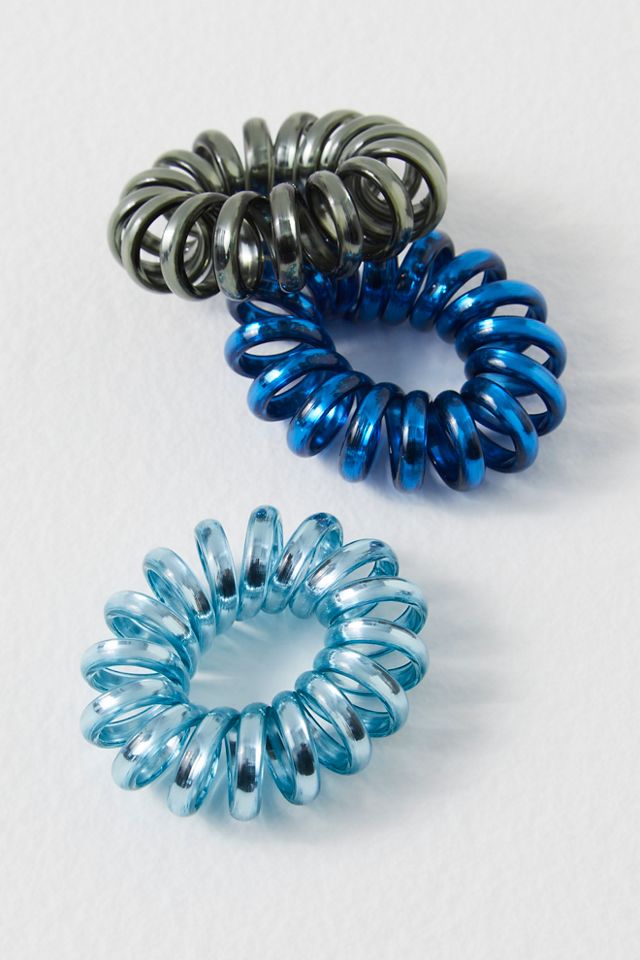 Lot d'élastiques pour cheveux métallisés We Glow #1