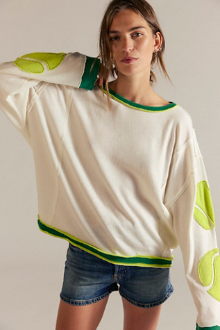 We The Free You're A Star Tee at Free People in Green, Size: S