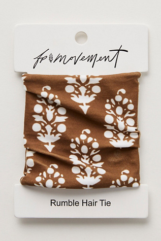 Rumble Hair Tie At Free People In Chocolate Echo