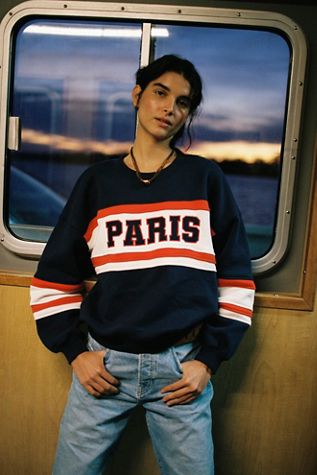 Chaser Paris Crewneck