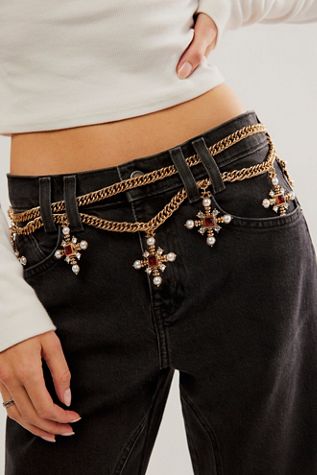 Lucky Charm Chain Belt | Free People