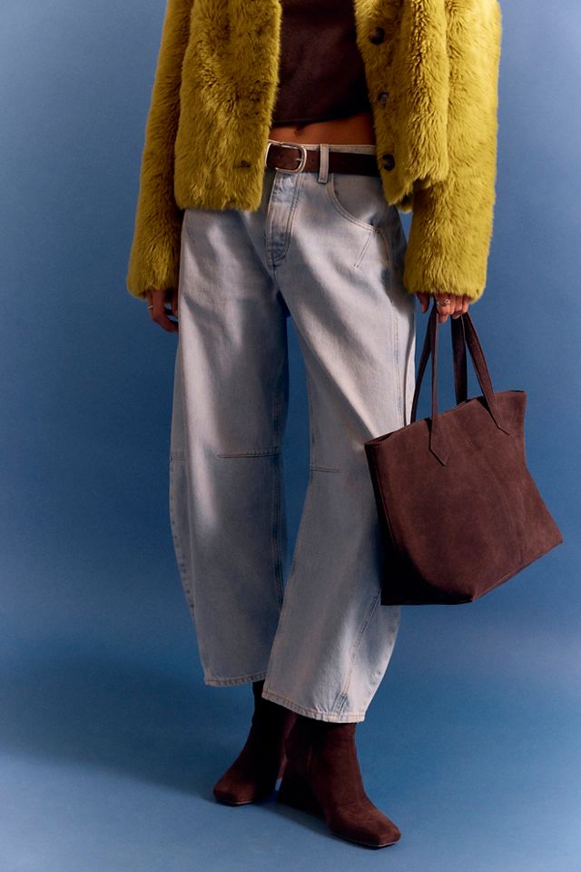 CRVY Venus Barrel Jeans
