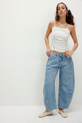 CRVY Venus Barrel Jeans