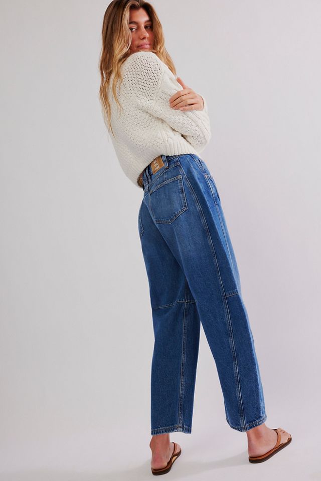 We The Free CRVY Venus Barrel Jeans #1