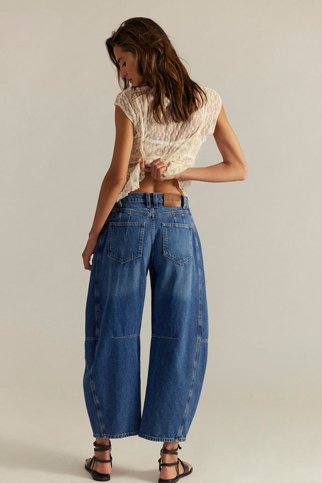 We The Free CRVY Venus Barrel Jeans #5