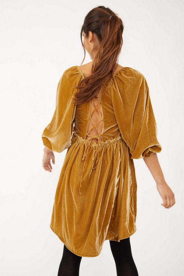 Daphne Velvet Mini Dress | Free People
