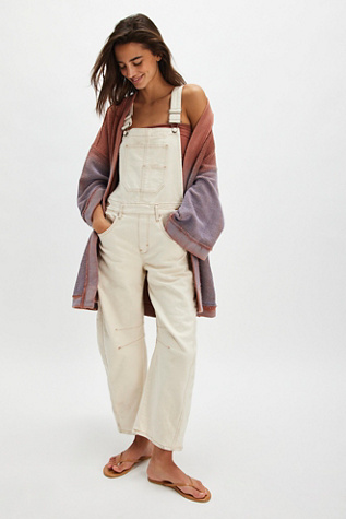 We The Free Good Luck Barrel Overalls