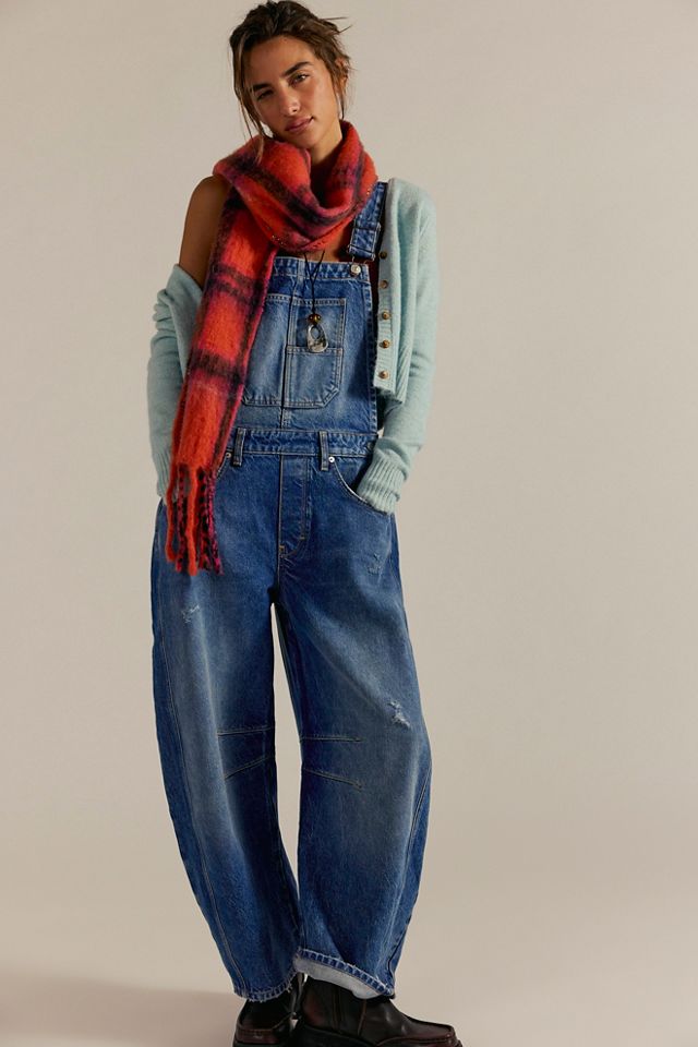 We The Free Good Luck Barrel Dungarees #4