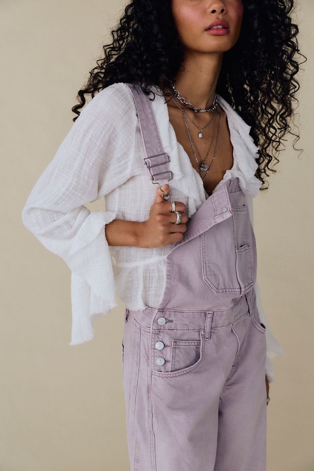 We The Free Good Luck Barrel Overalls #1
