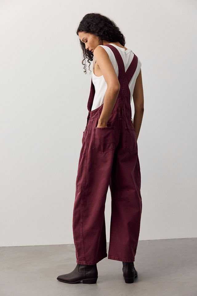 We The Free Good Luck Barrel Overalls #1