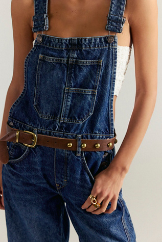 We The Free Good Luck Barrel Overalls
