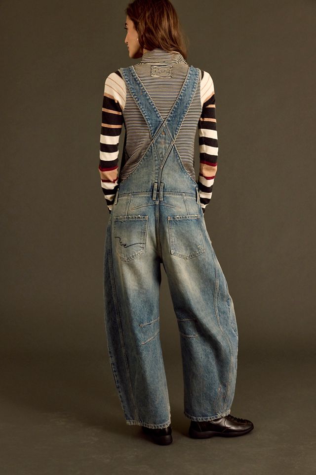 We The Free Good Luck Barrel Dungarees #2