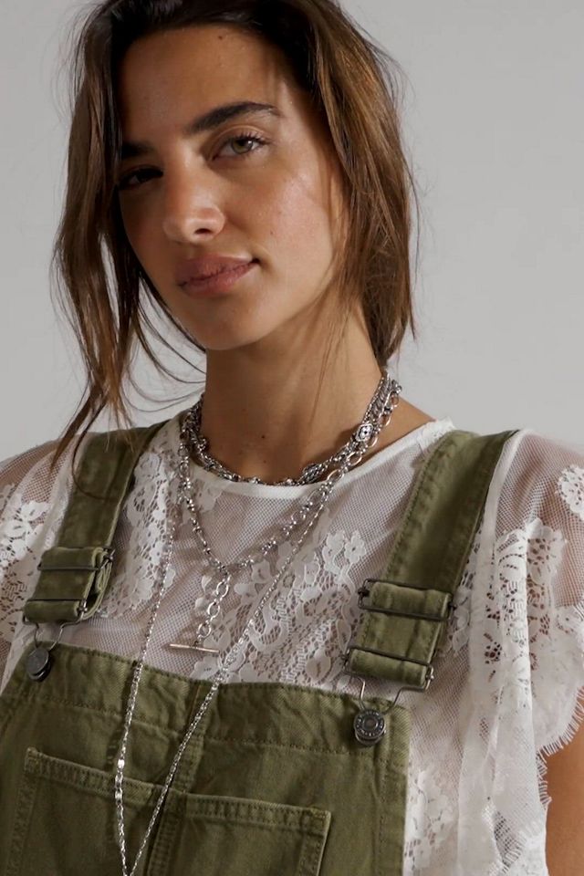 We The Free Good Luck Barrel Overalls | Denim Overalls | Free People