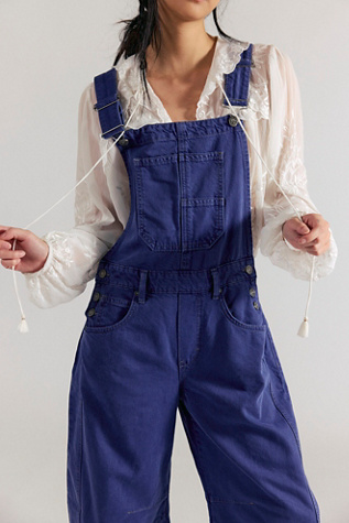 We The Free Good Luck Barrel Overalls product page