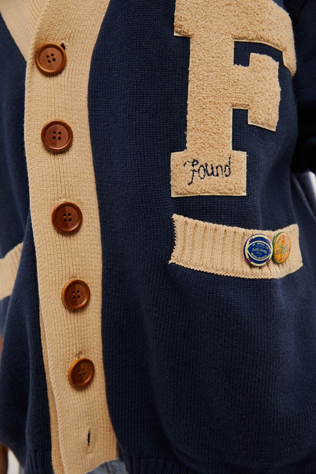カーディガン HUECLOSET Varsity Zip Up Cardigan SE184 Supreme Woven Leather Zip Up Cardigan (FW24) - $398