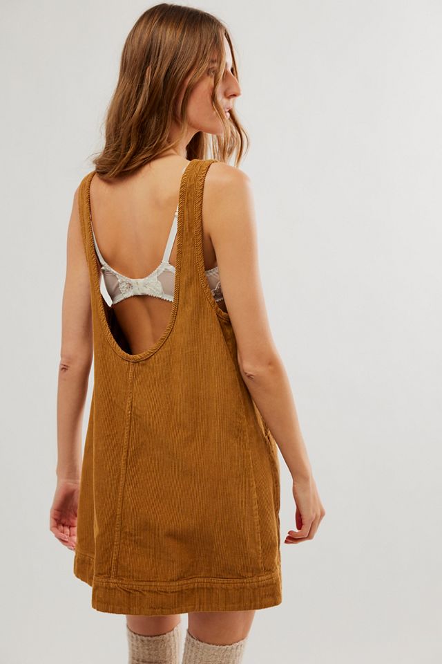 All Around Cord Mini Dress #1