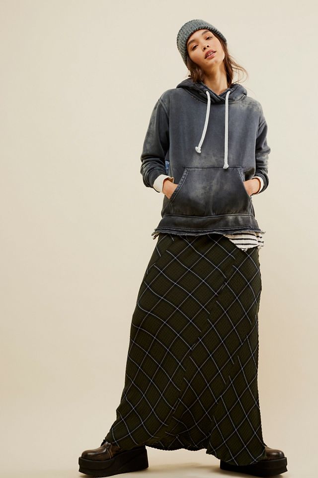 Tricia Fix Zuma Denim Mix Hooded Sweatshirt #2
